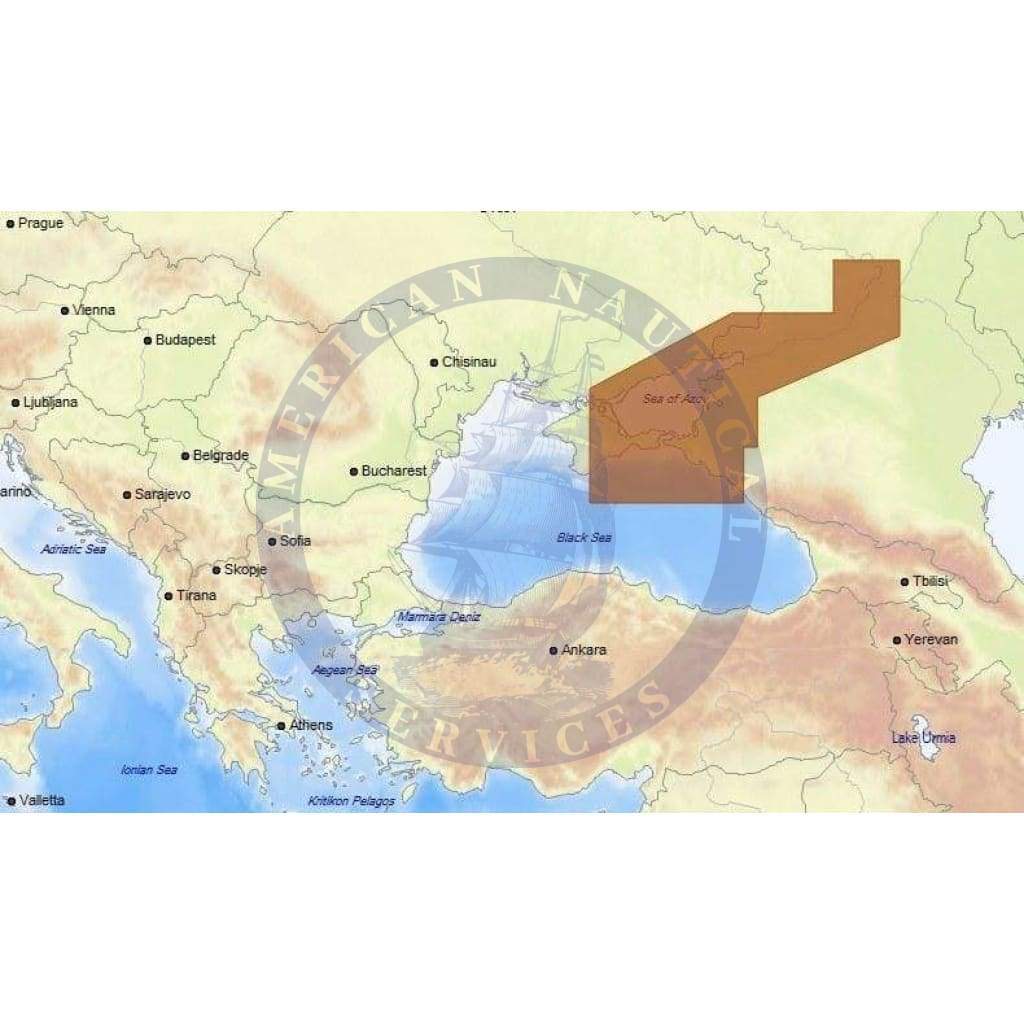 C-Map Max-N+ Chart RS-Y235: Volgo-Don And Azov Sea