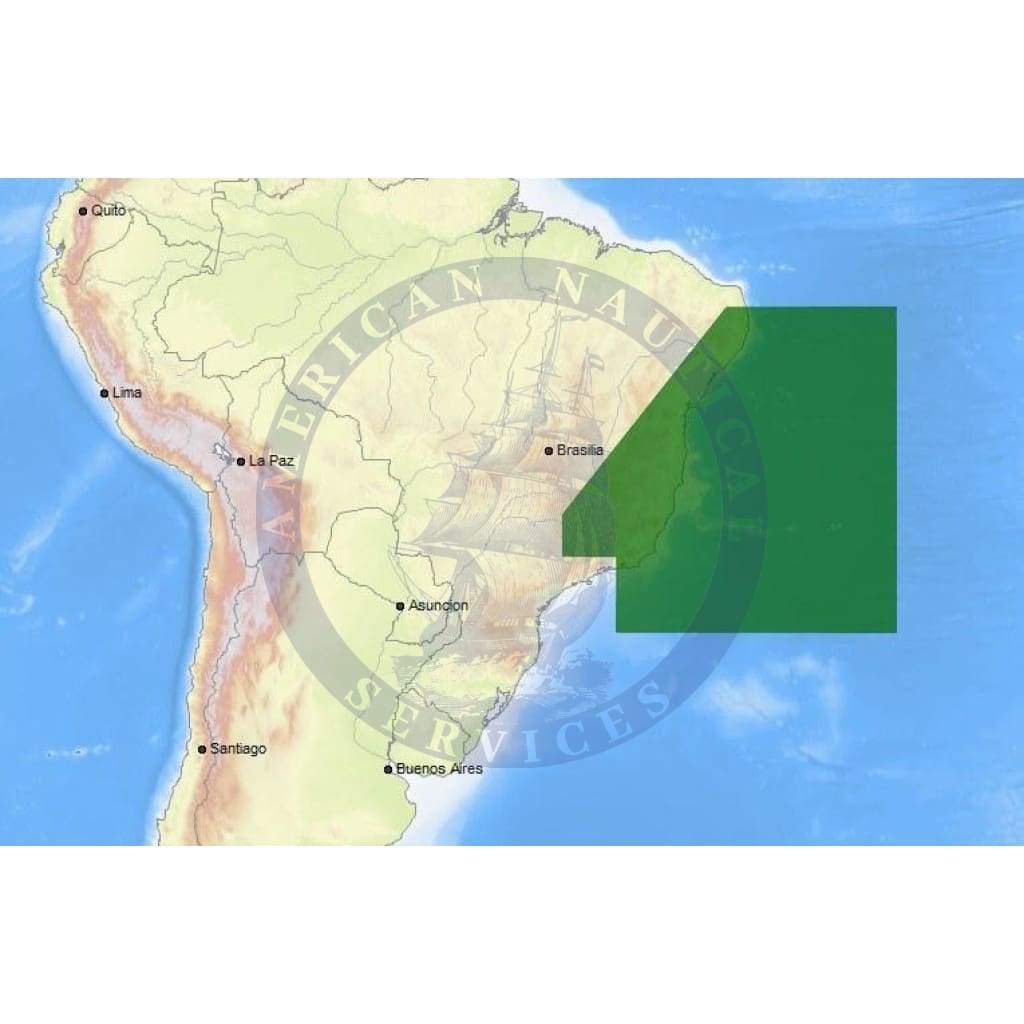 C-Map Max-N+ Chart SA-Y905: Recife To Rio De Janeiro