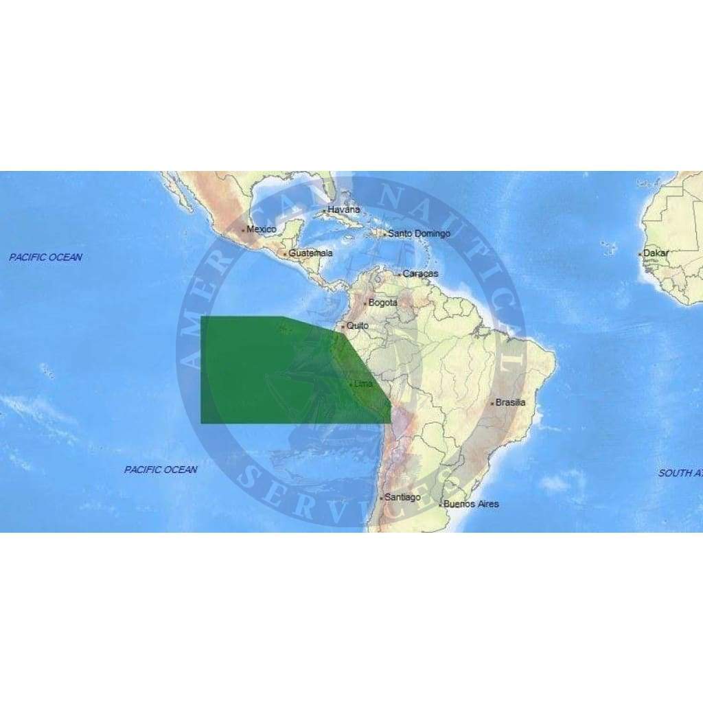 C-Map Max-N+ Chart SA-Y910: Arica, Chile To Guayaquil, Ecuador