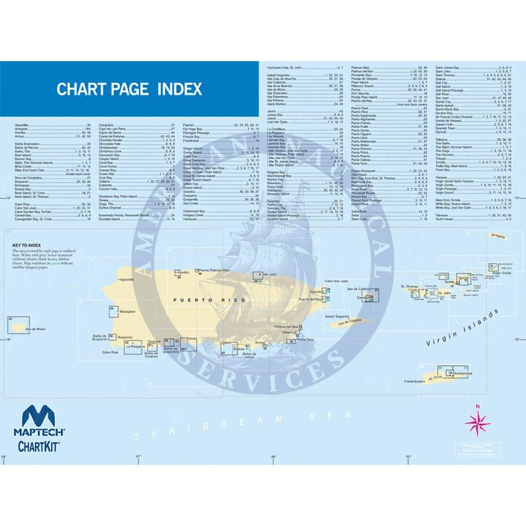 ChartKit Region 10: The Virgin Islands and Puerto Rico, 7th Edition