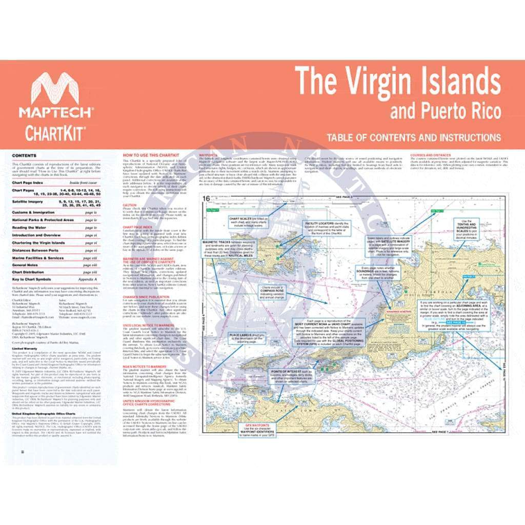 ChartKit Region 10: The Virgin Islands and Puerto Rico, 7th Edition