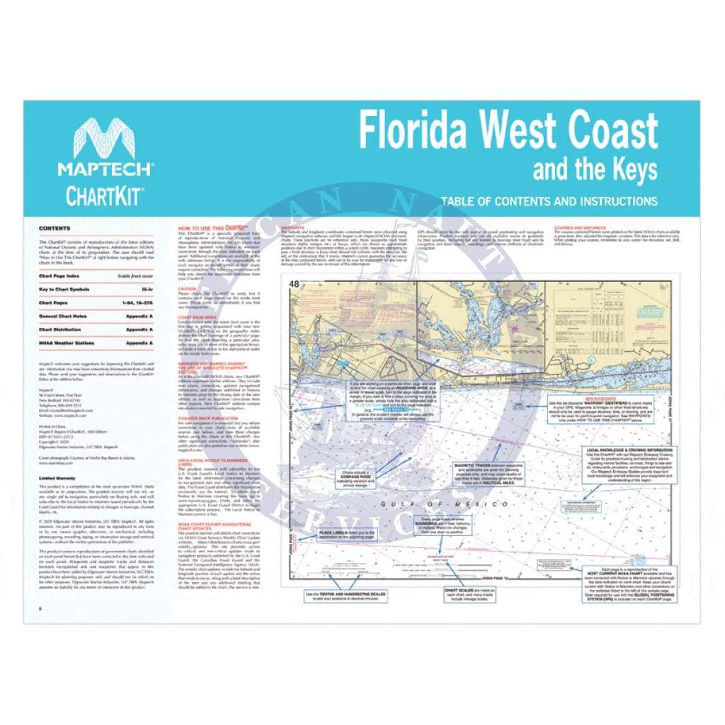 ChartKit Region 8: Florida West Coast and the Keys, 16th Edition
