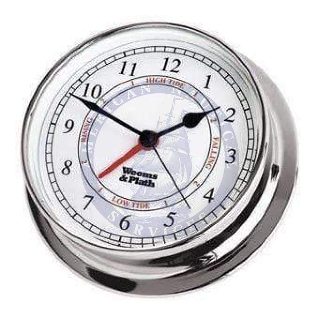 Chrome Endurance 125 Time & Tide Clock (Weems & Plath 540300)