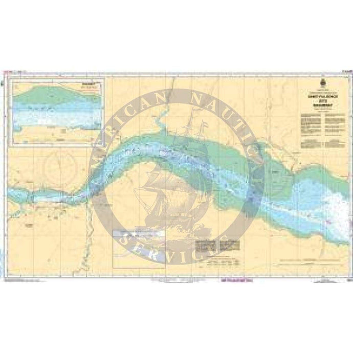 CHS Nautical Chart 1201: Saint-Fulgence à/to Saguenay