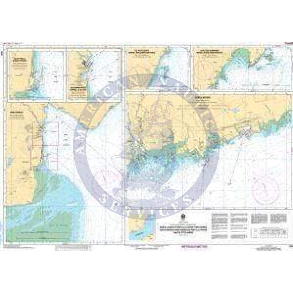 CHS Nautical Chart 1226: Mouillages et Installations Portuaires/Anchorages and Harbour Installations - Haute Côte-Nord