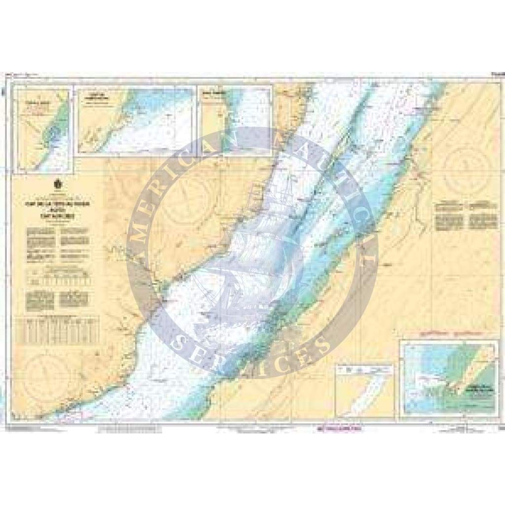 CHS Nautical Chart 1234: Cap de la Tête au Chien au/to Cap aux Oies