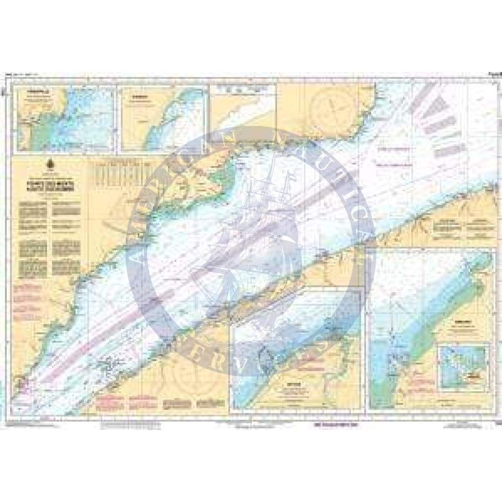 CHS Nautical Chart 1236: Pointe des Monts aux/to Escoumins