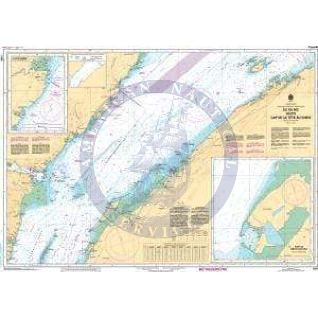 CHS Nautical Chart 1320: Île du Bic au/to Cap de la Tête au Chien