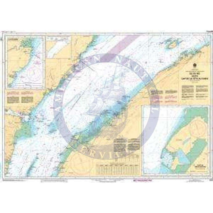CHS Nautical Chart 1320: Île du Bic au/to Cap de la Tête au Chien