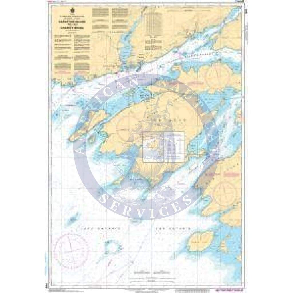 CHS Nautical Chart 1439: Carleton Island to/au Charity Shoal