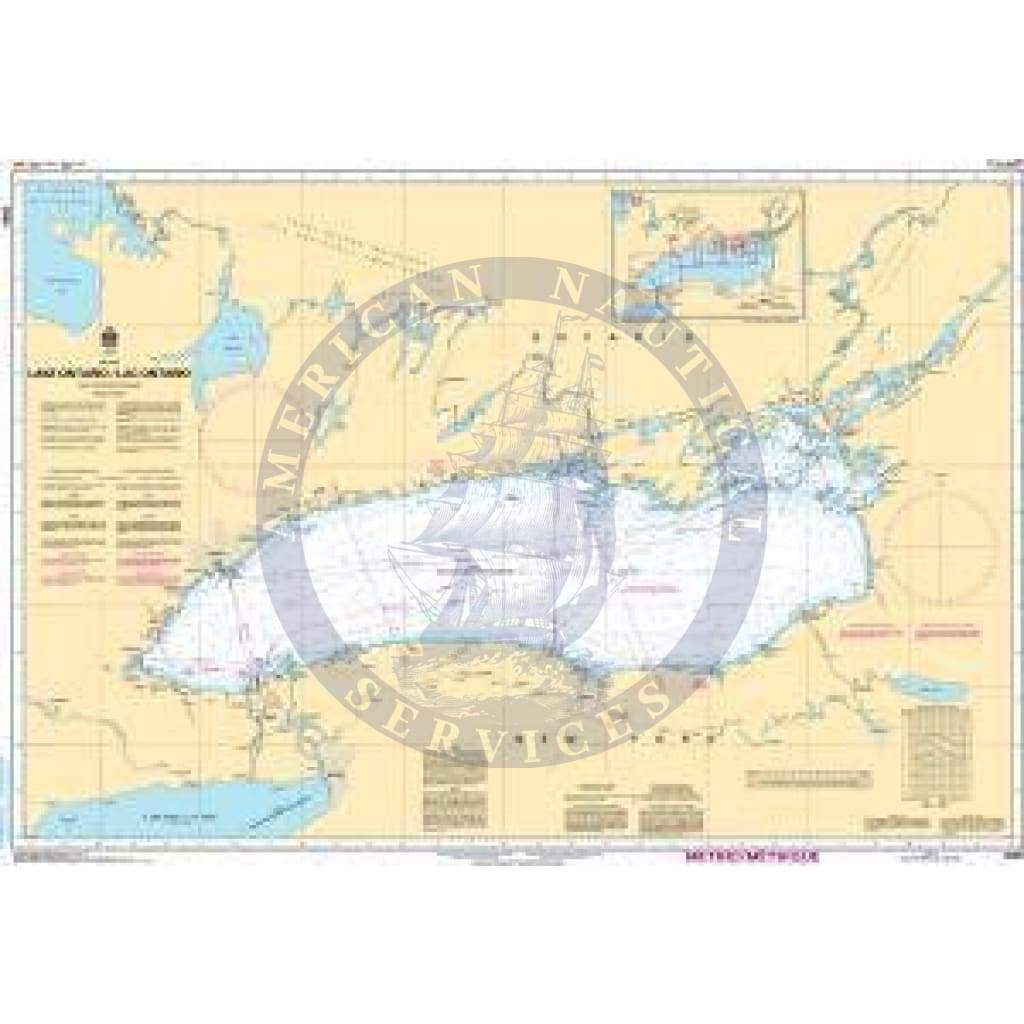 CHS Nautical Chart 2000: Lake Ontario/Lac Ontario