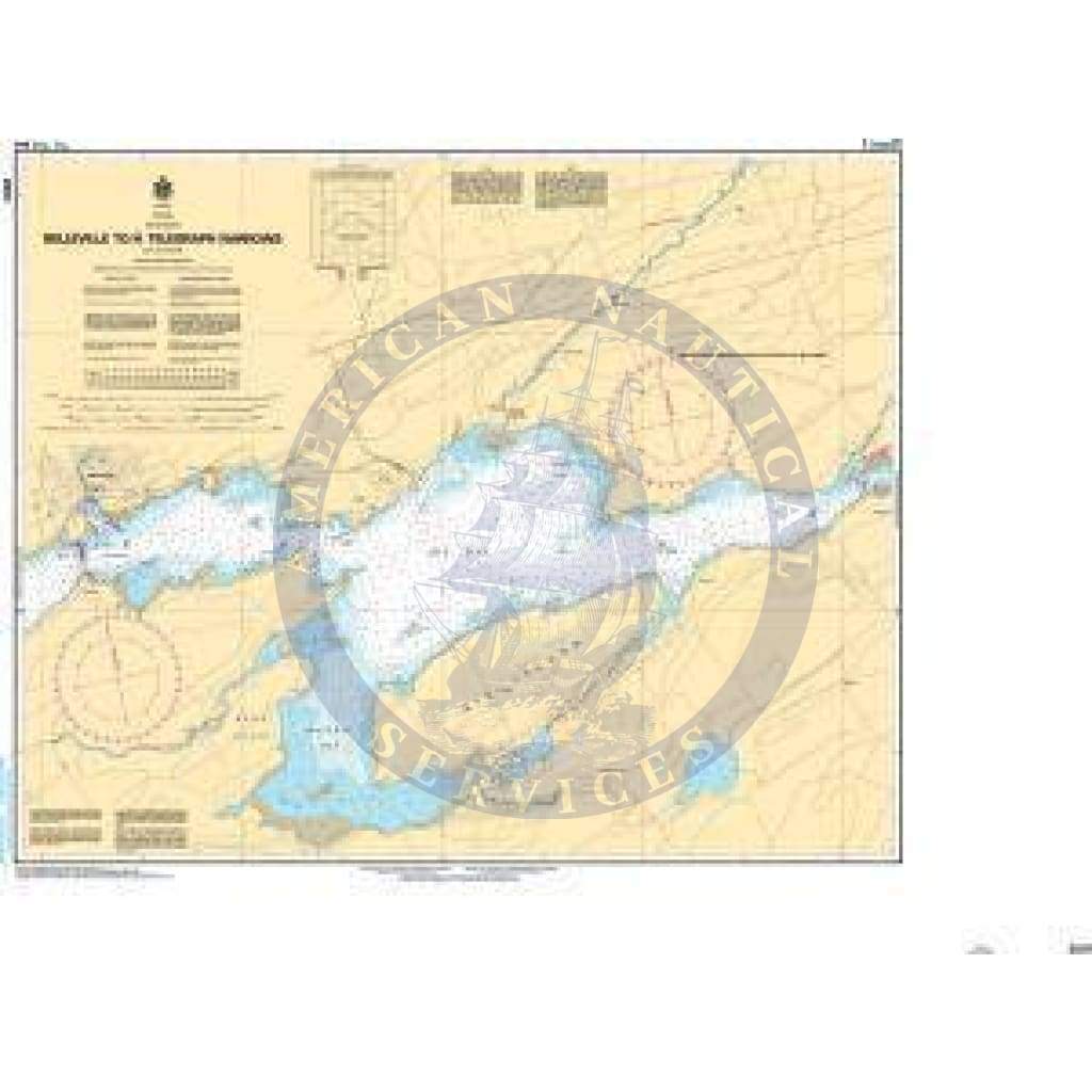 CHS Nautical Chart 2007: Belleville to/à Telegraph Narrows