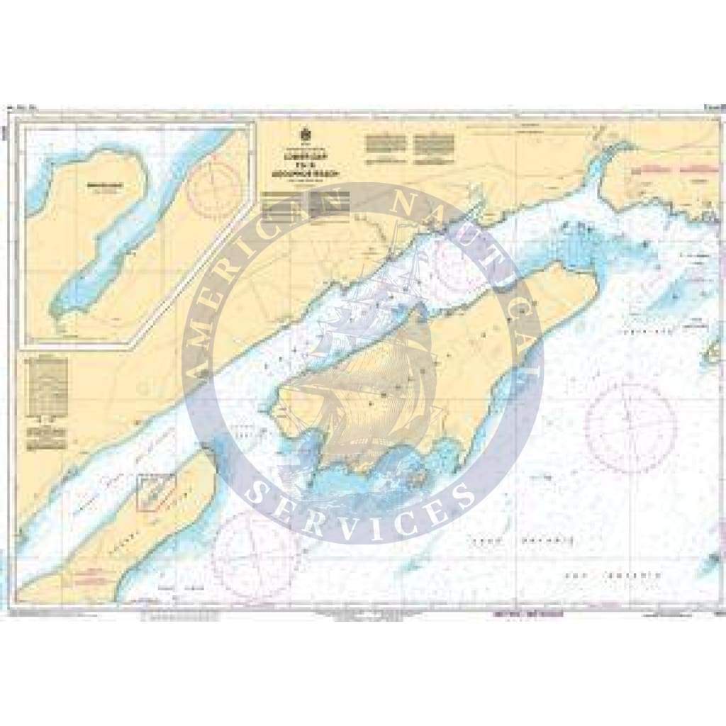 CHS Nautical Chart 2018: Lower Gap to/à Adolphus Reach