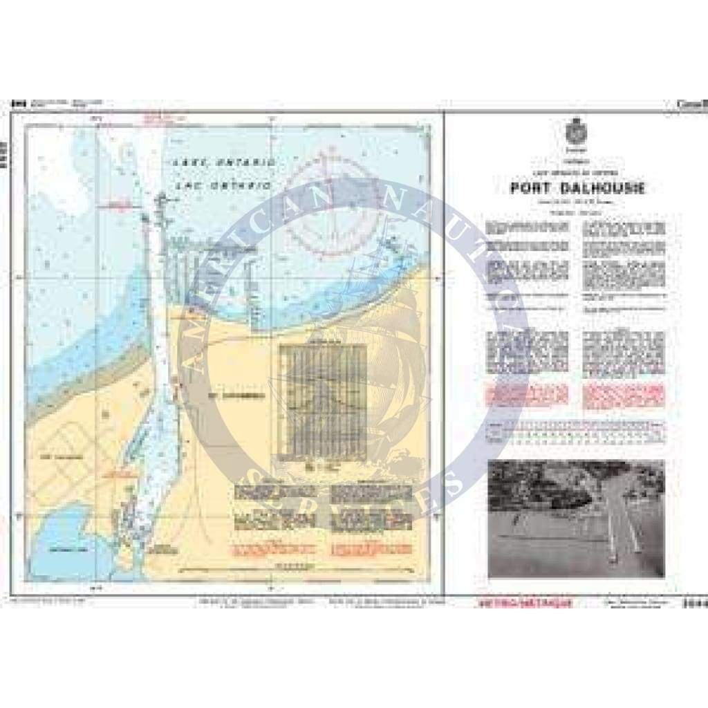 CHS Nautical Chart 2044: Port Dalhousie
