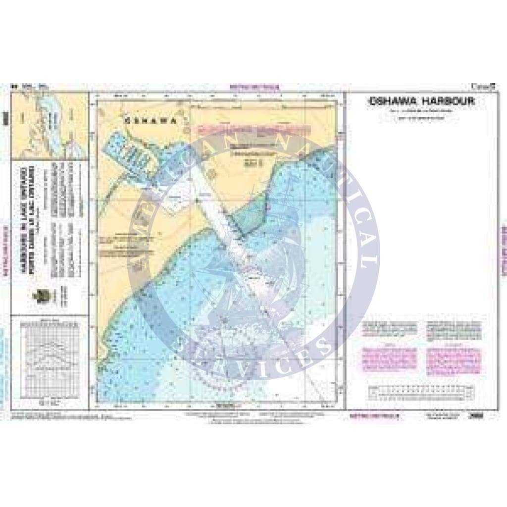 CHS Nautical Chart 2050: Oshawa Harbour