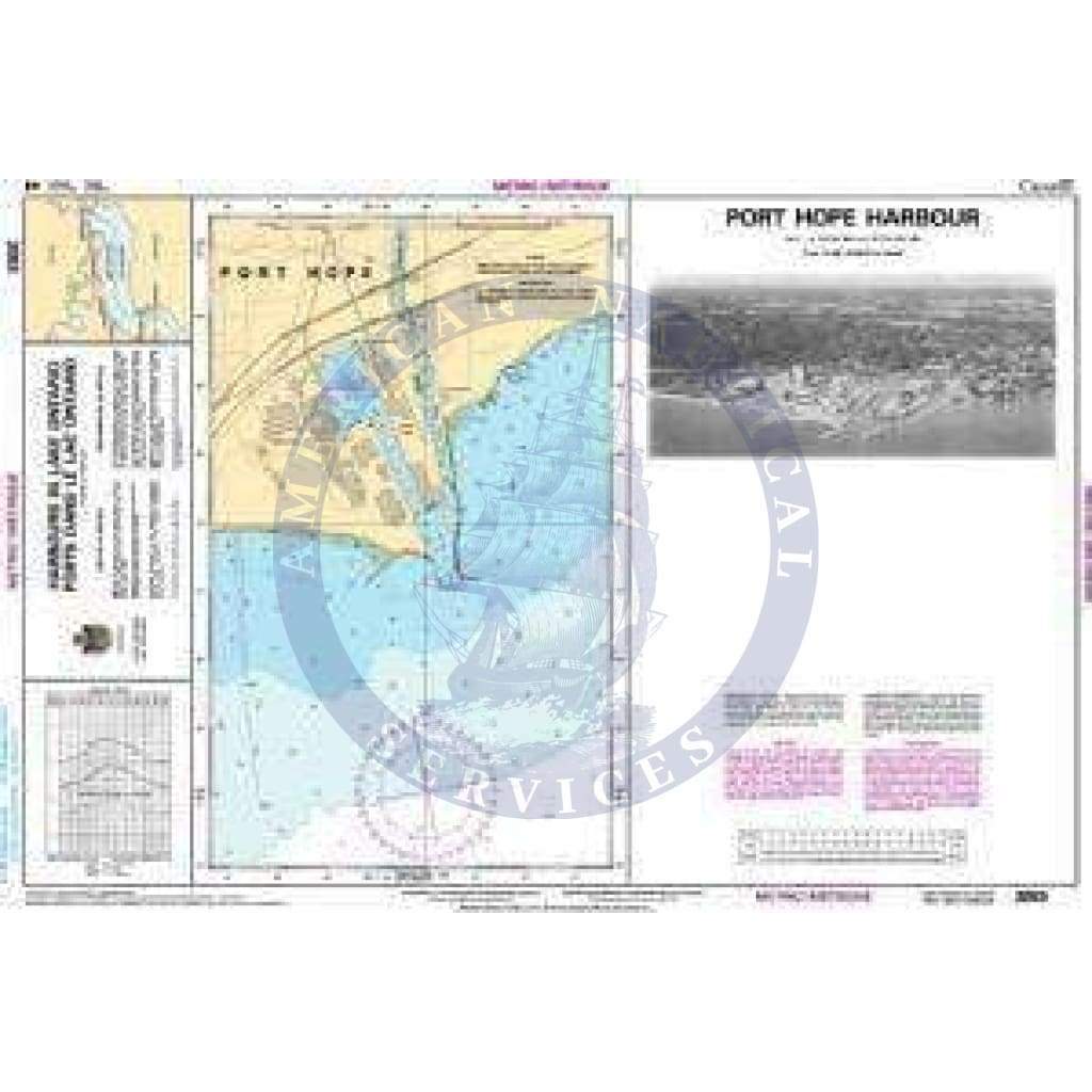 CHS Nautical Chart 2053: Port Hope Harbour