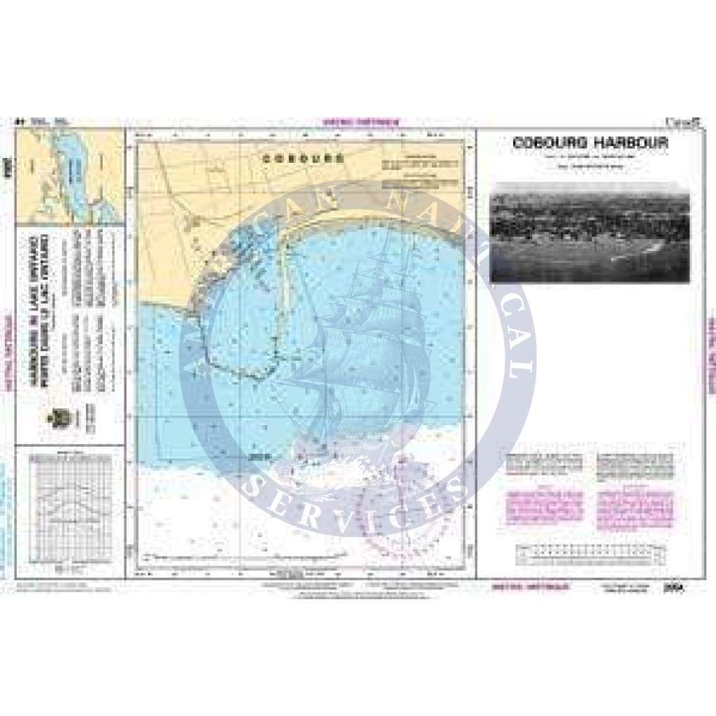 CHS Nautical Chart 2054: Cobourg Harbour