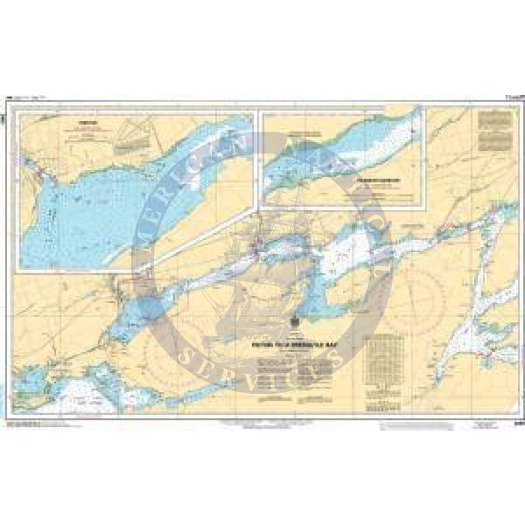 CHS Nautical Chart 2069: Picton to/à Presquîle Bay