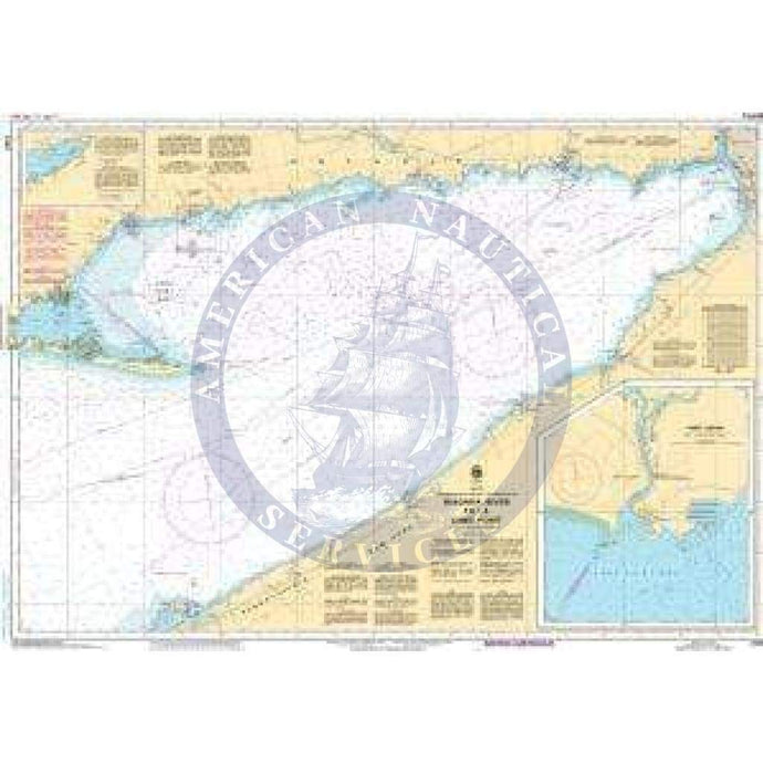 CHS Nautical Chart 2120: Niagara River to/à Long Point