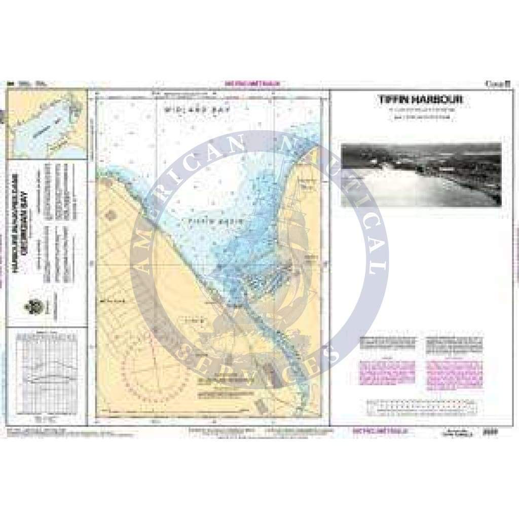 CHS Nautical Chart 2222: Tiffin Harbour