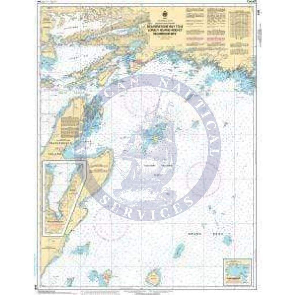 CHS Nautical Chart 2245: Beaverstone Bay to/à Lonely Island and/et McGregor Bay