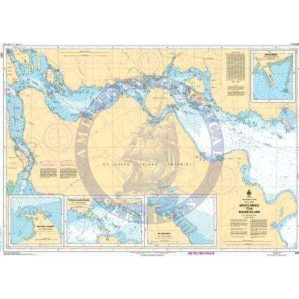 CHS Nautical Chart 2250: Bruce Mines to/à Sugar Island