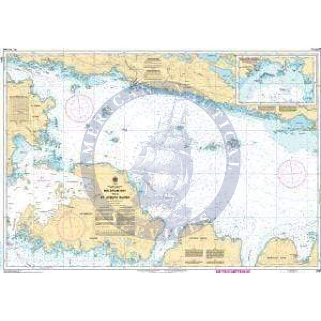 CHS Nautical Chart 2251: Meldrum Bay to/à St.Joseph Island