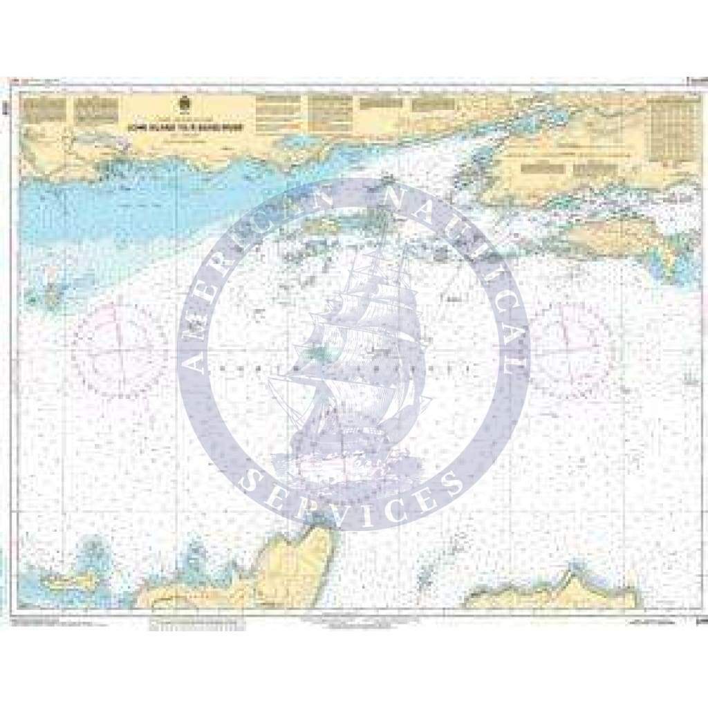 CHS Nautical Chart 2259: John Island to/à Blind River