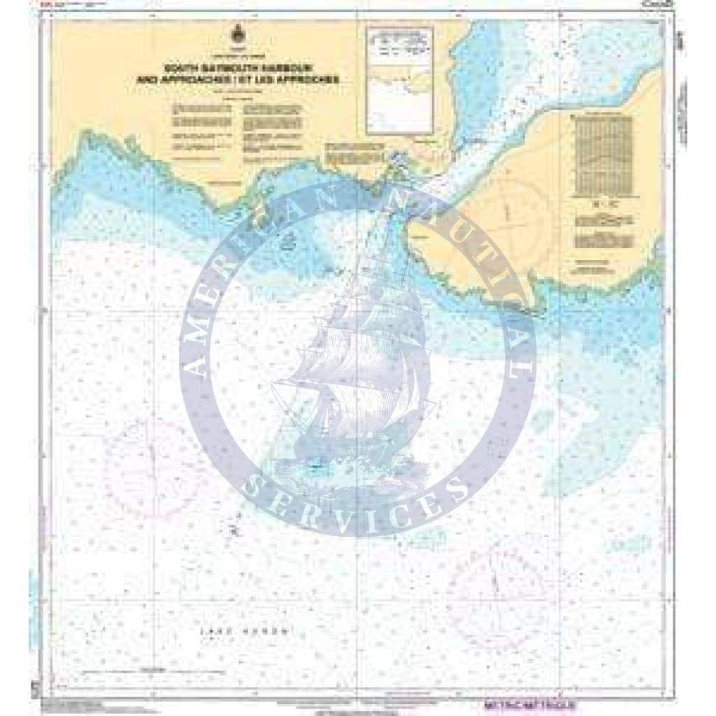 CHS Nautical Chart 2273: South Baymouth Harbour and Approaches