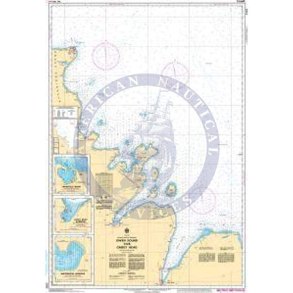 CHS Nautical Chart 2282: Owen Sound to/à Cabot Head