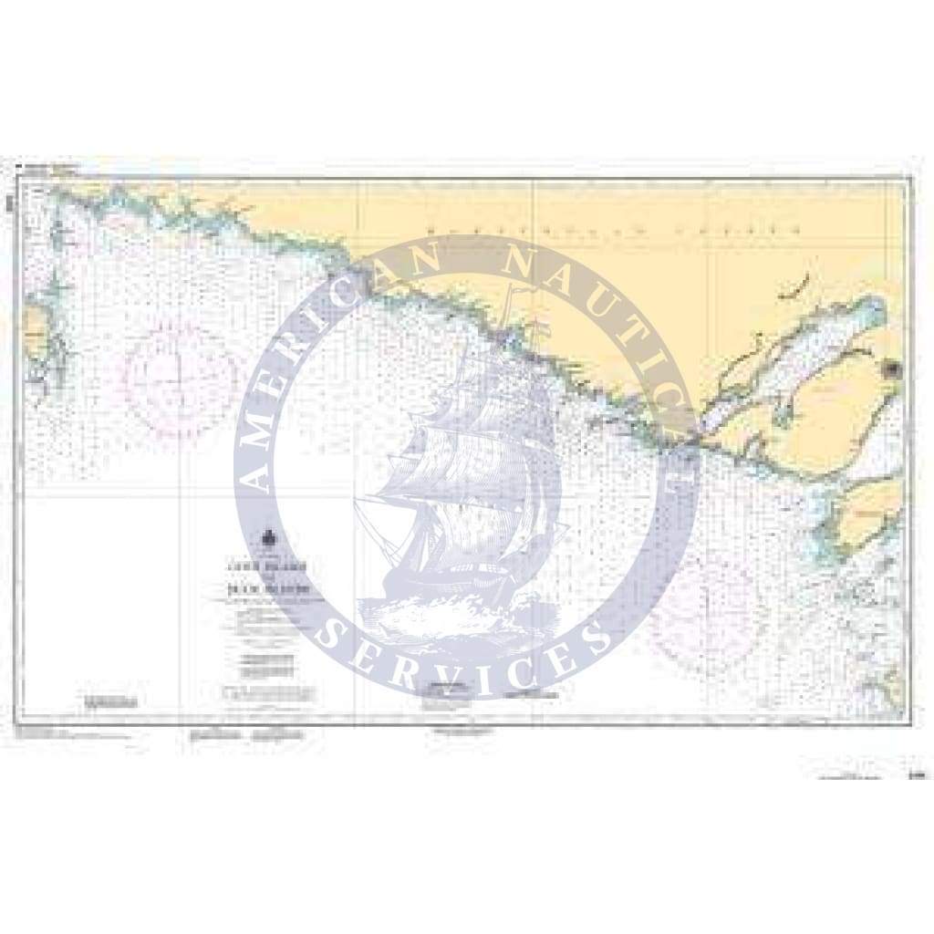 CHS Nautical Chart 2298: Cove Island to Duck Islands