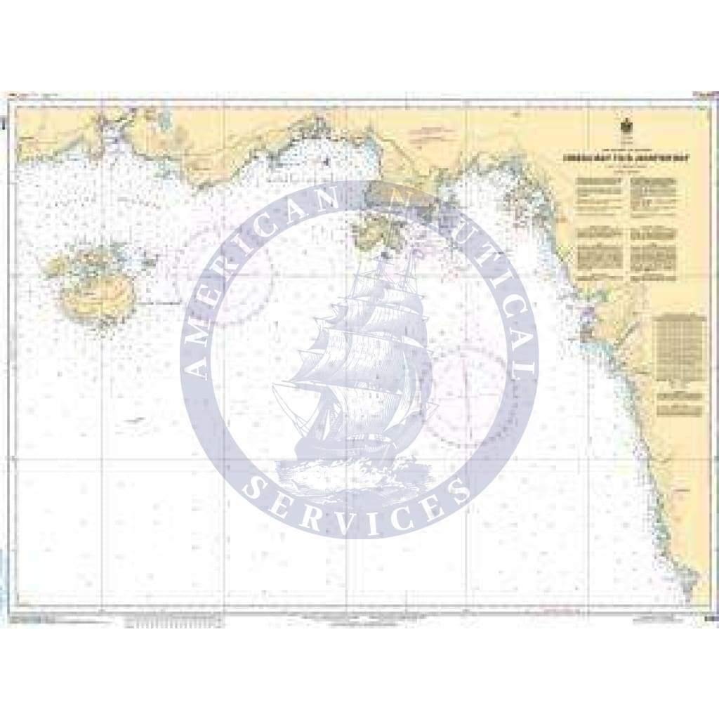 CHS Nautical Chart 2304: Oiseau Bay to/à Jackfish Bay
