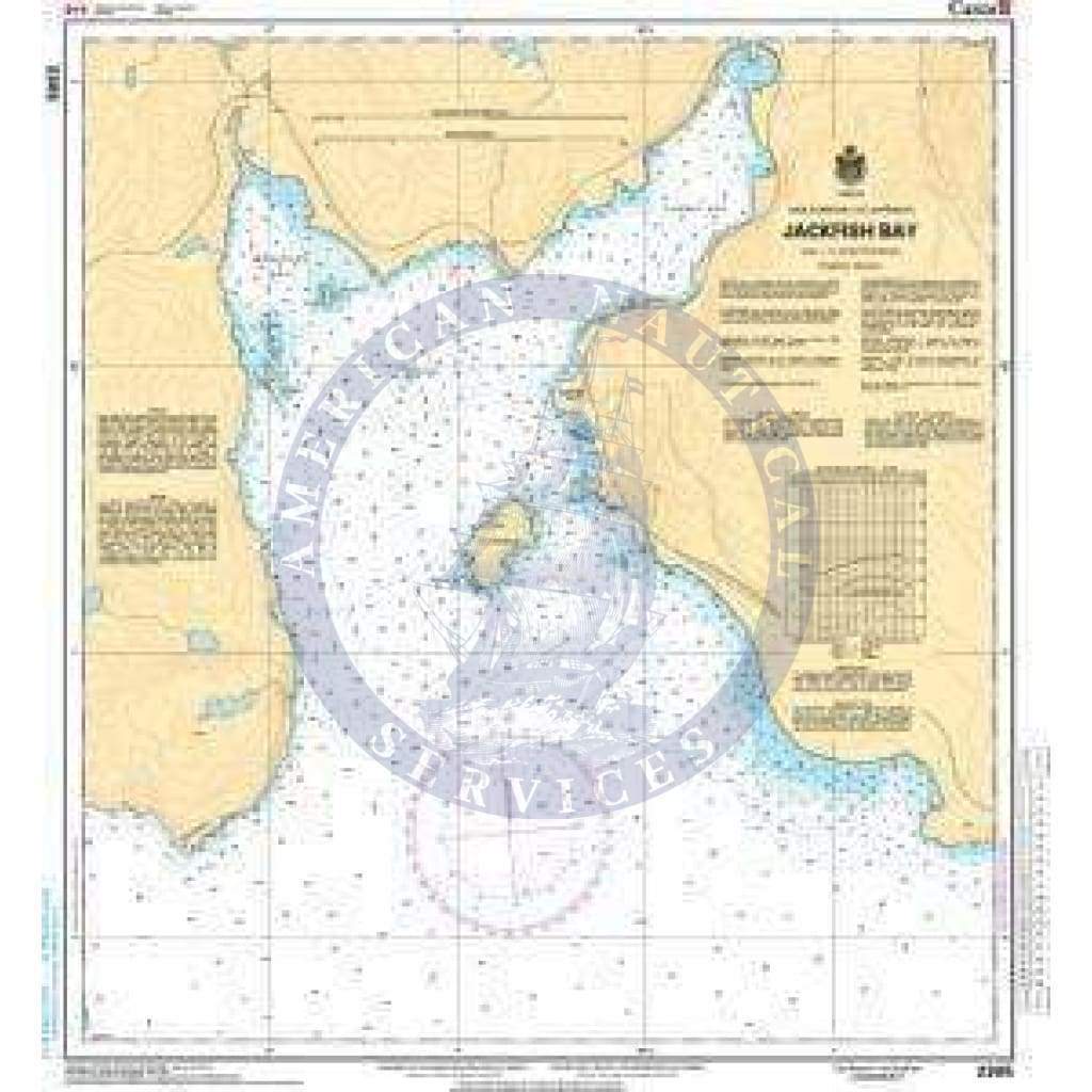 CHS Nautical Chart 2305: Jackfish Bay