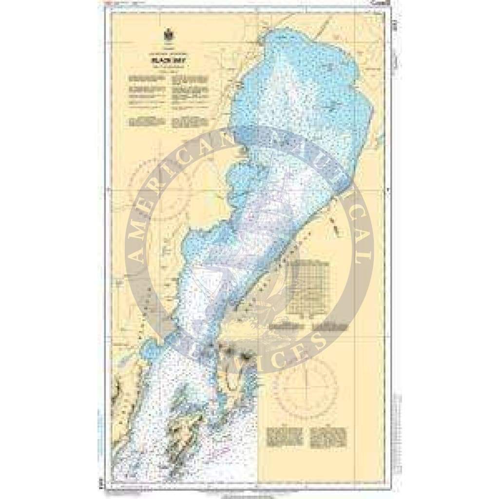 CHS Nautical Chart 2313: Black Bay