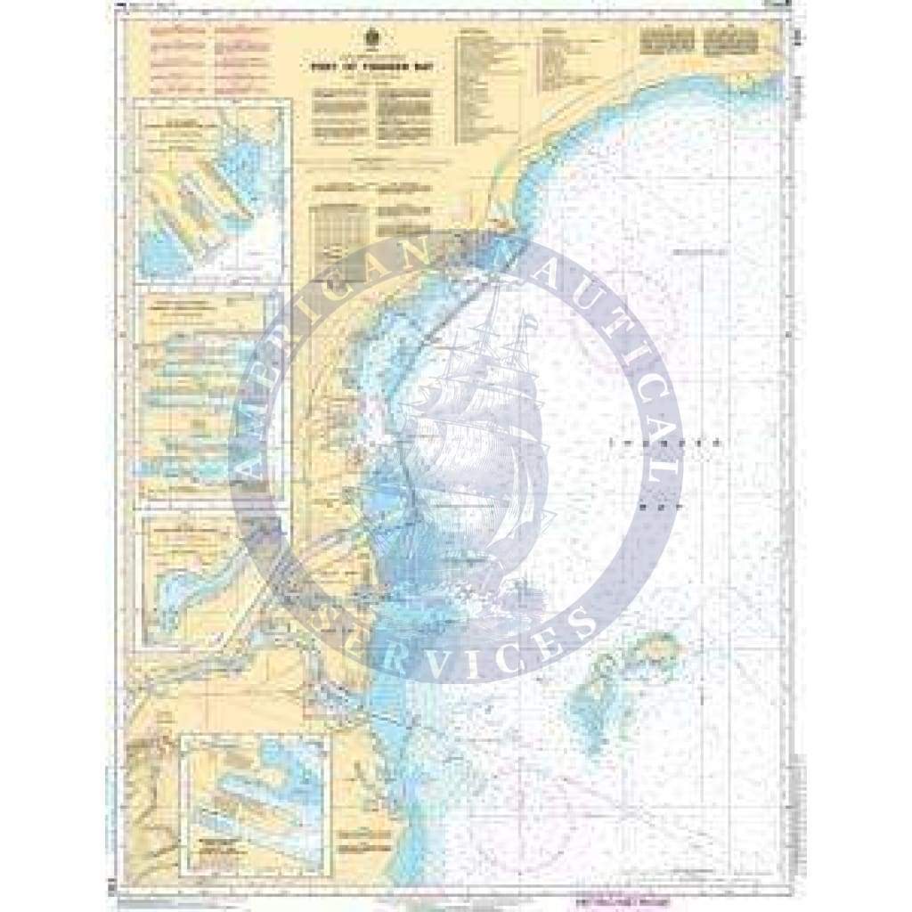 CHS Nautical Chart 2314: Port of Thunder Bay