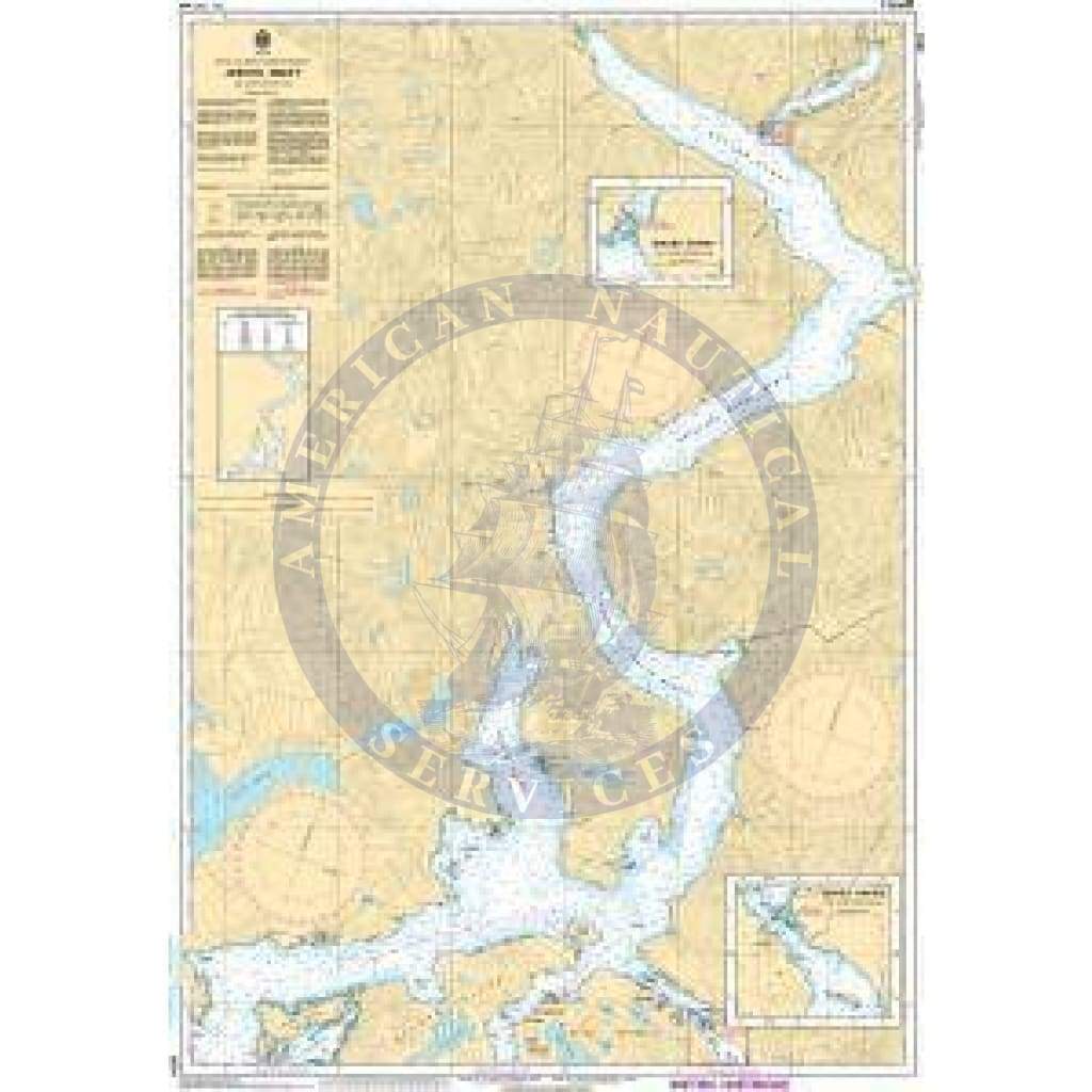 CHS Nautical Chart 3514: Jervis Inlet