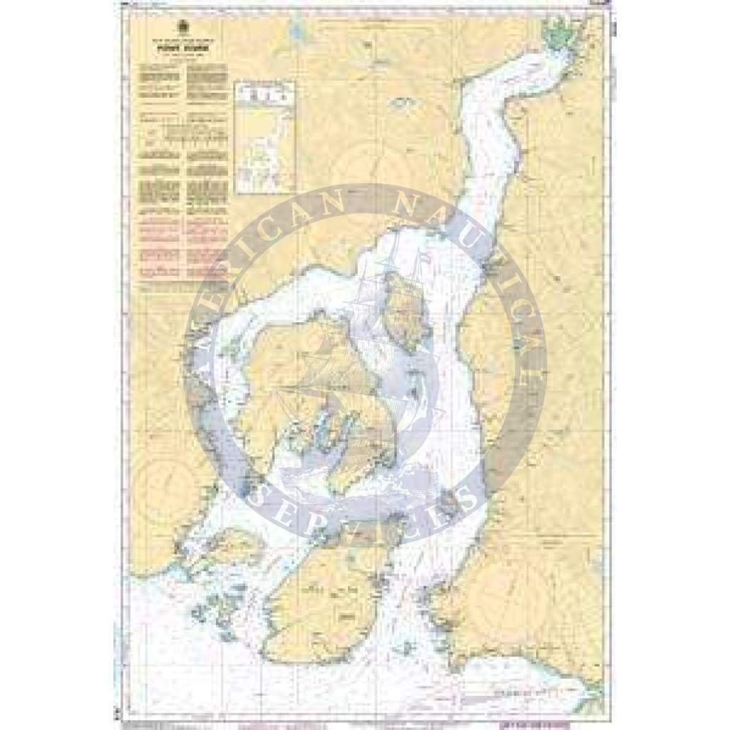 CHS Nautical Chart 3526: Howe Sound