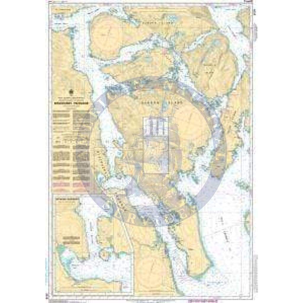 CHS Nautical Chart 3539: Discovery Passage