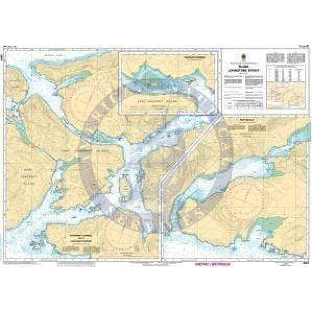 CHS Nautical Chart 3564: Plans - Johnstone Strait