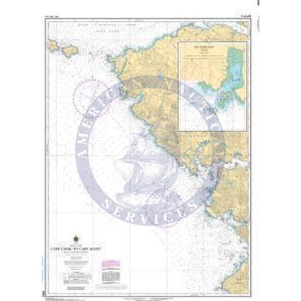 CHS Nautical Chart 3624: Cape Cook to Cape Scott