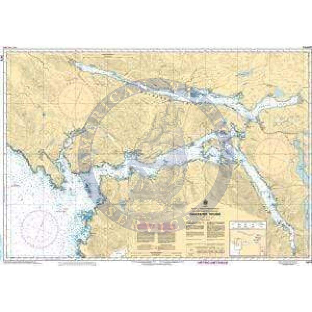 CHS Nautical Chart 3679: Quatsino Sound