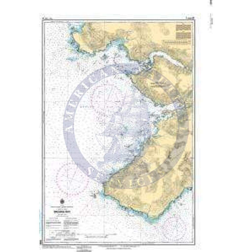 CHS Nautical Chart 3680: Brooks Bay