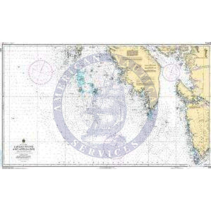 CHS Nautical Chart 3726: Laredo Sound and Approaches