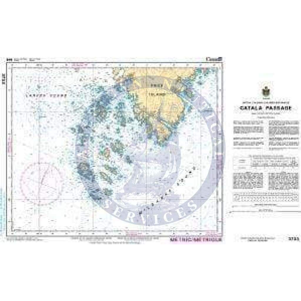 CHS Nautical Chart 3733: Catala Passage