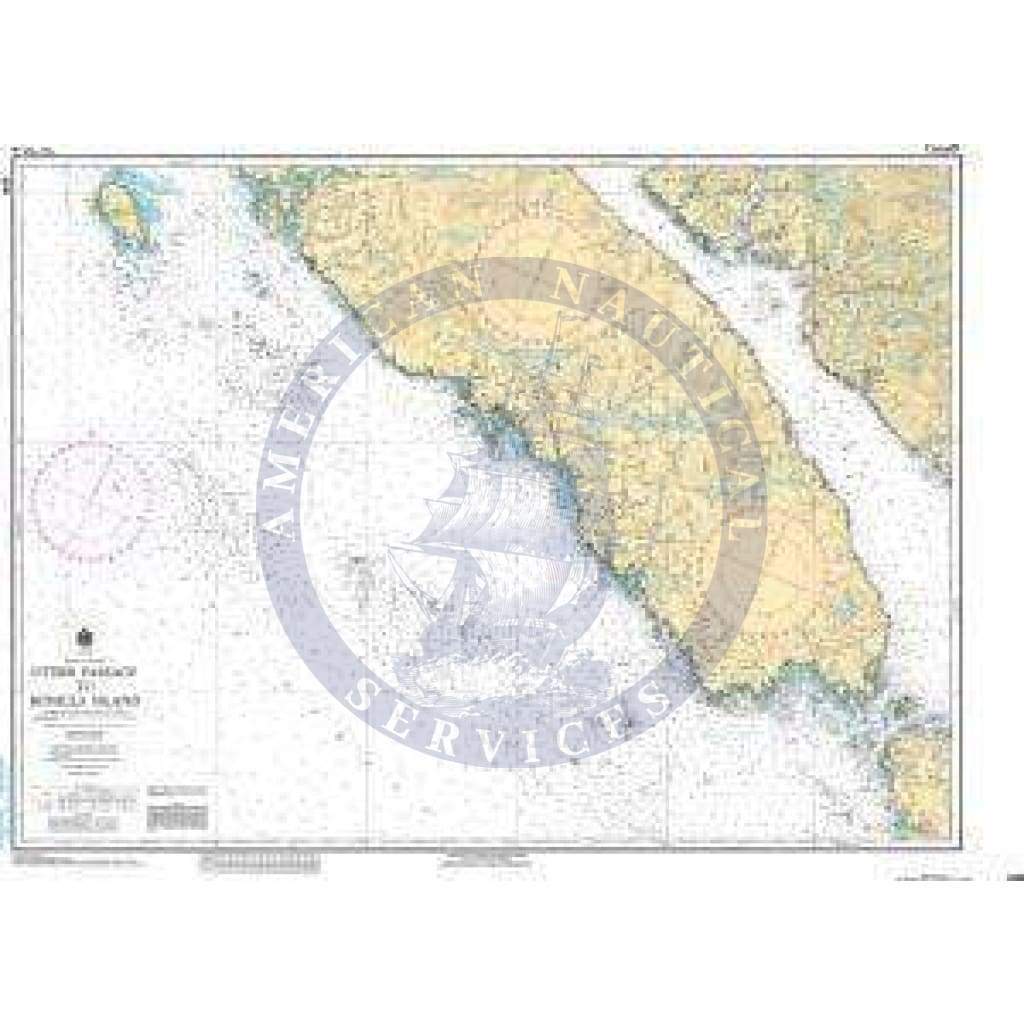 CHS Nautical Chart 3741: Otter Passage to Bonilla Island