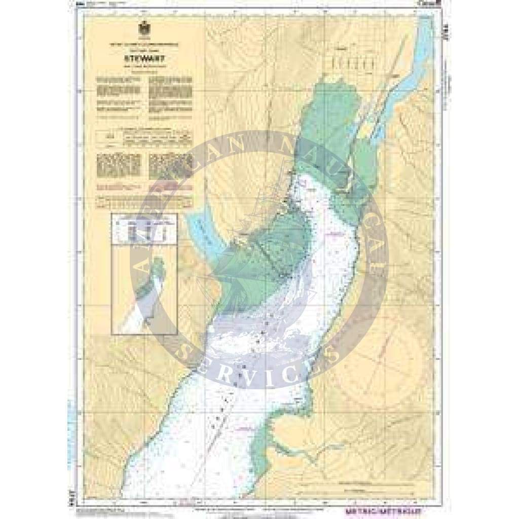CHS Nautical Chart 3794: Stewart