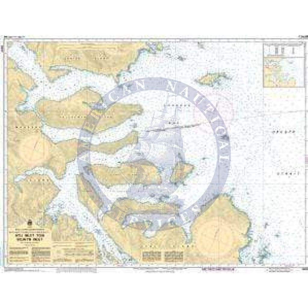 CHS Nautical Chart 3807: Atli Inlet to/à Selwyn Inlet