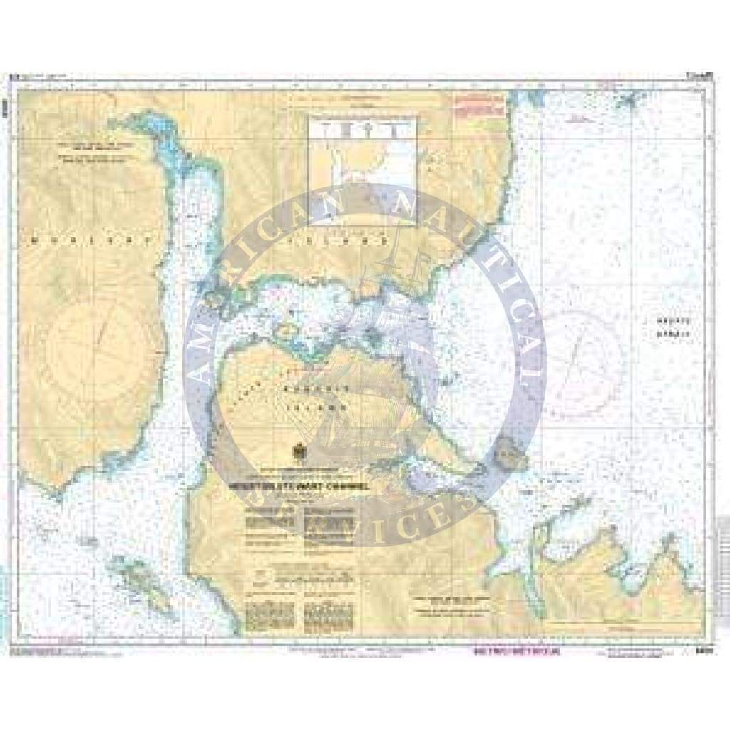 CHS Nautical Chart 3855: Houston Stewart Channel