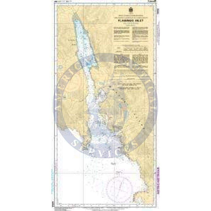 CHS Nautical Chart 3858: Flamingo Inlet