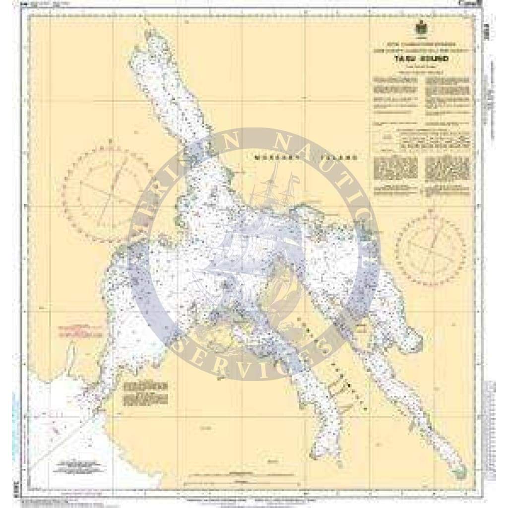 CHS Nautical Chart 3859: Tasu Sound